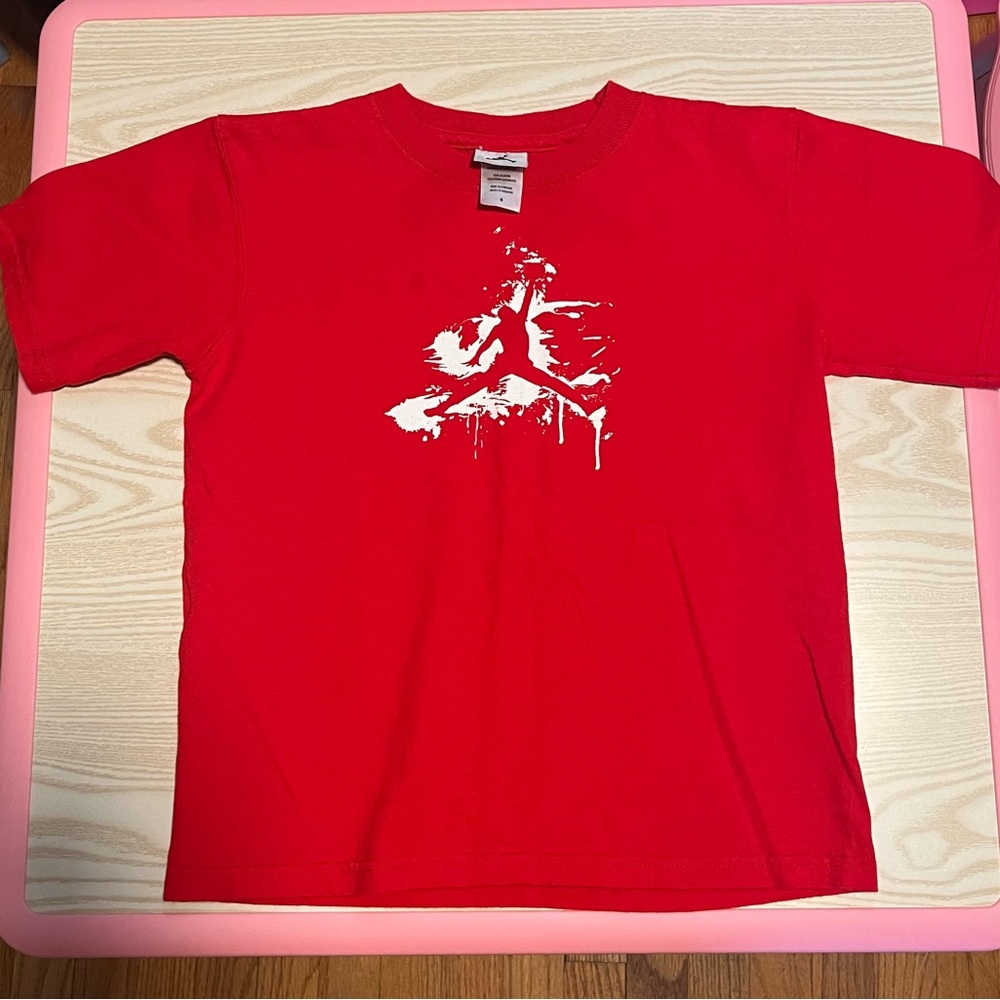 Jordan’s Red Kids Graphic T-Shirt